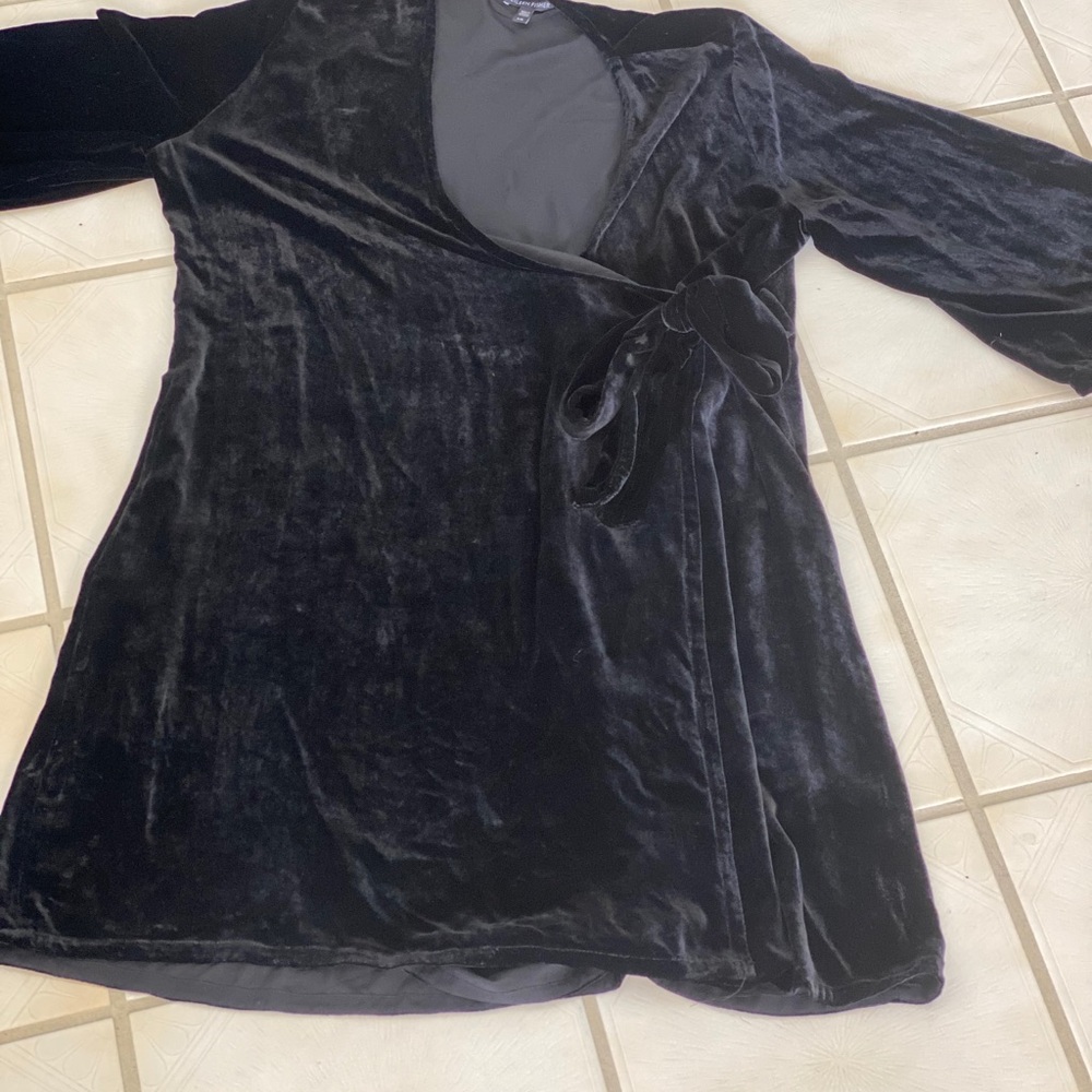 Eileen Fisher wrap dress Large